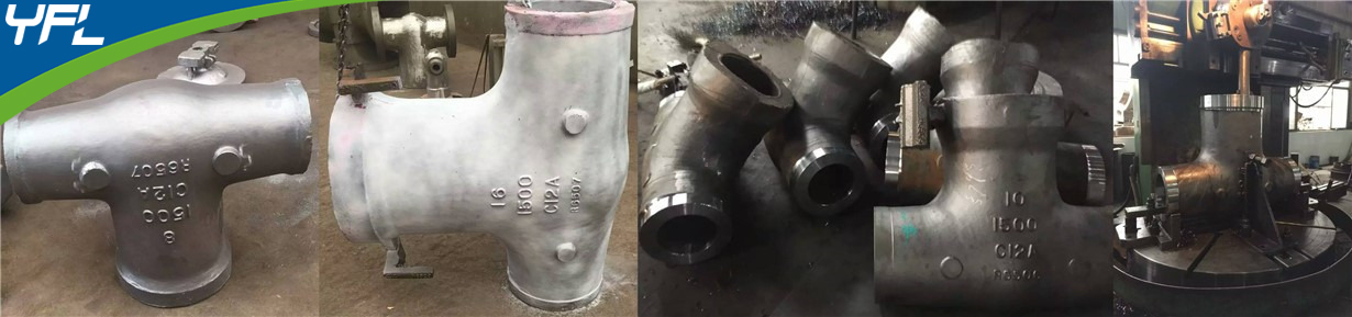High temperature C12A gate valves production