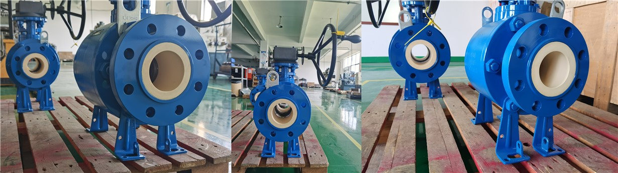wear resistant ceramic lined ball valves, tungsten carbide metal seated ball valves