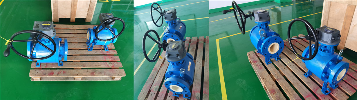 Ceramic lined metal seated ball valves with tungsten carbide coating