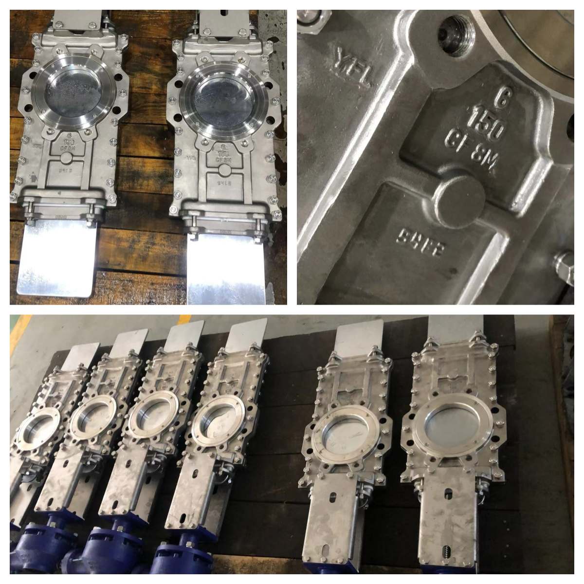 through conduit O-type knife gate valves