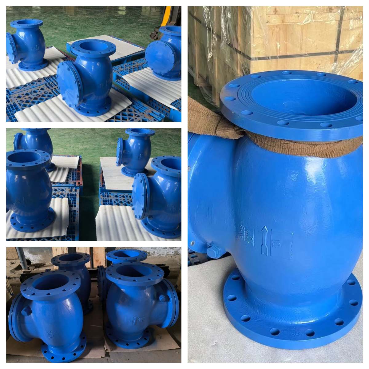 cast iron metal seat swing check valve