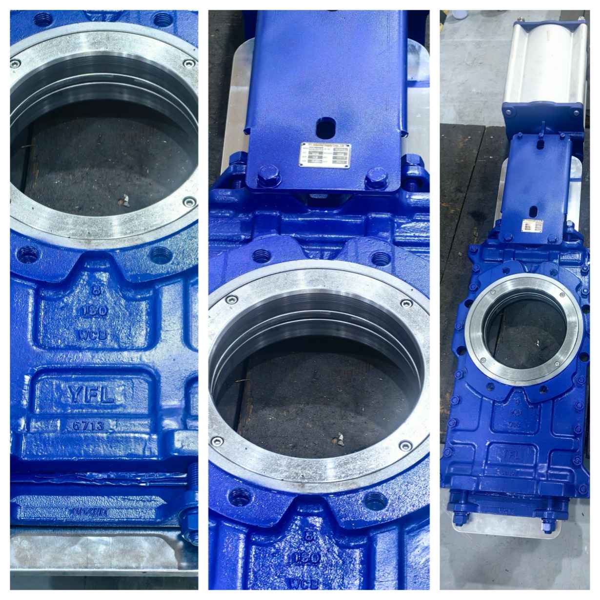 YFL through conduit knife gate valves