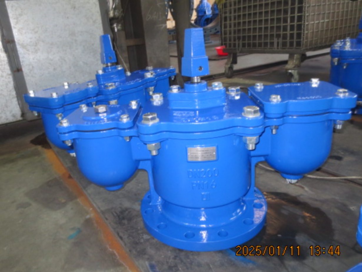 double orifice air valves