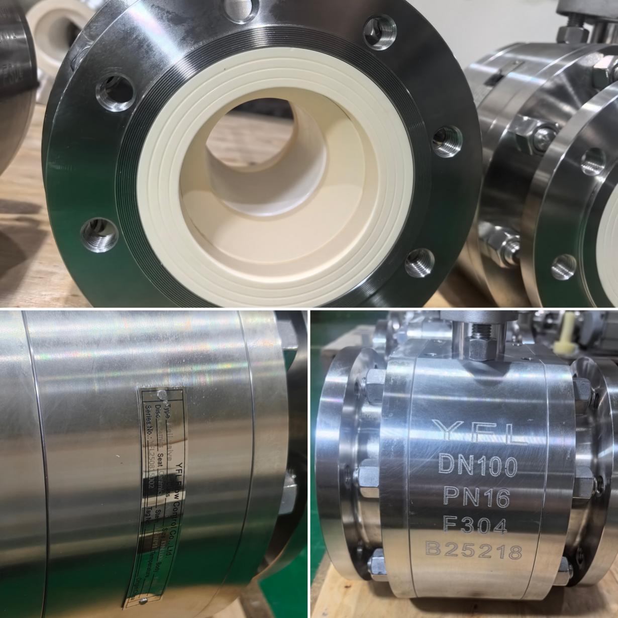 wear resistant ceramic ball valve