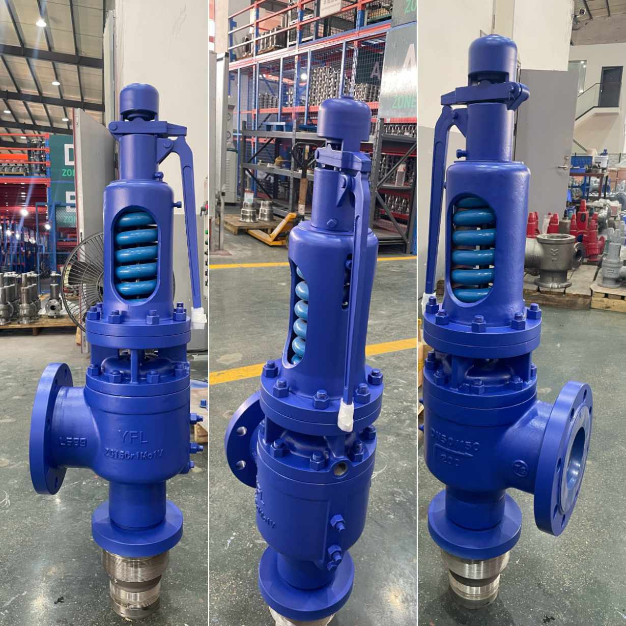 high temperature WC9 safety valves