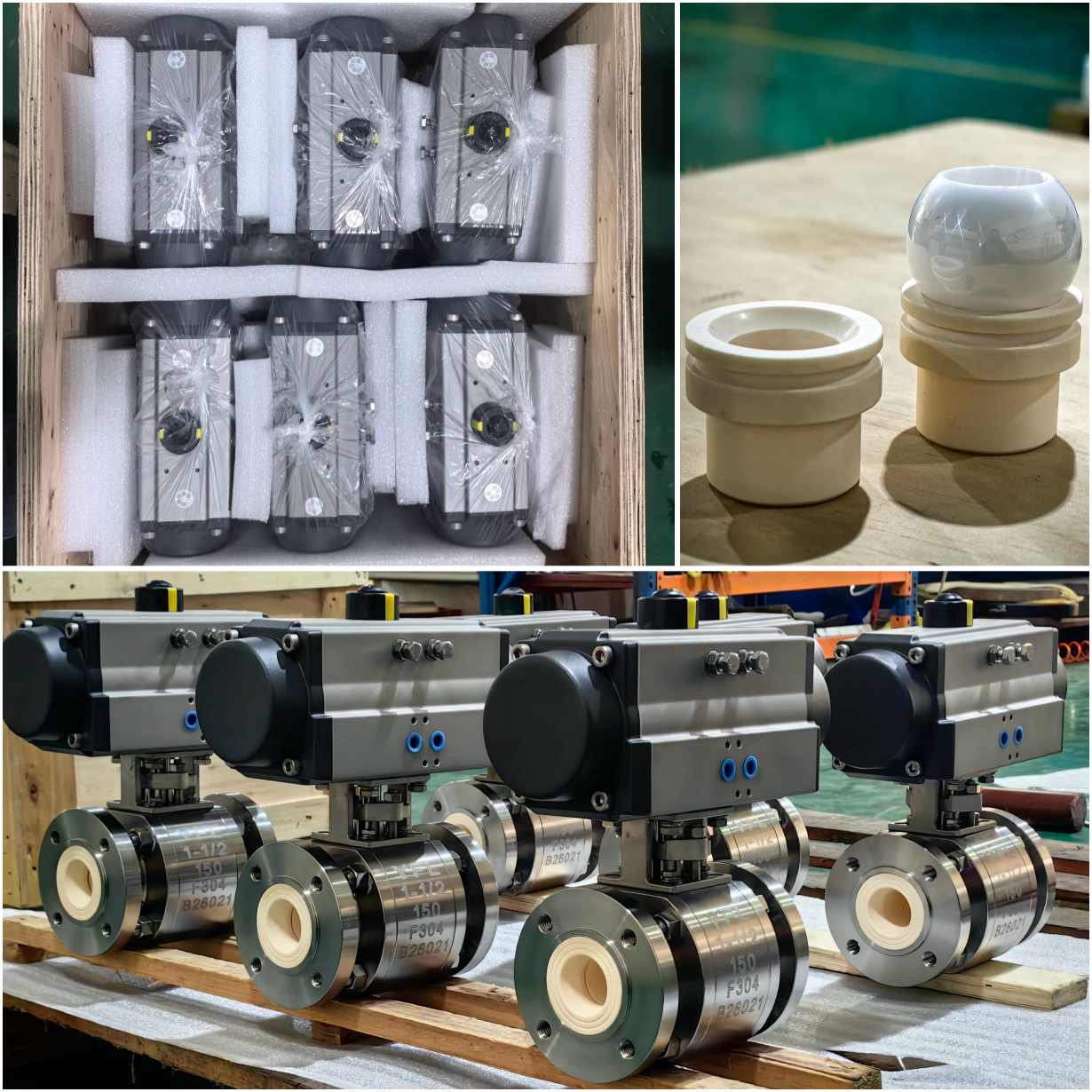 YFL Abrasion resistant ceramic ball valves